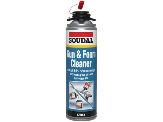 Debrico, magasin de matériaux de construction sur Bruxelles et Laeken,  500ML GUN & FOAMCLEANER, soudal