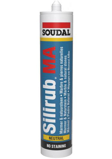 Silicone Soudal 300ml transparent, Bruxelles, Debrico, magasin de matériaux de construction à Bruxelles