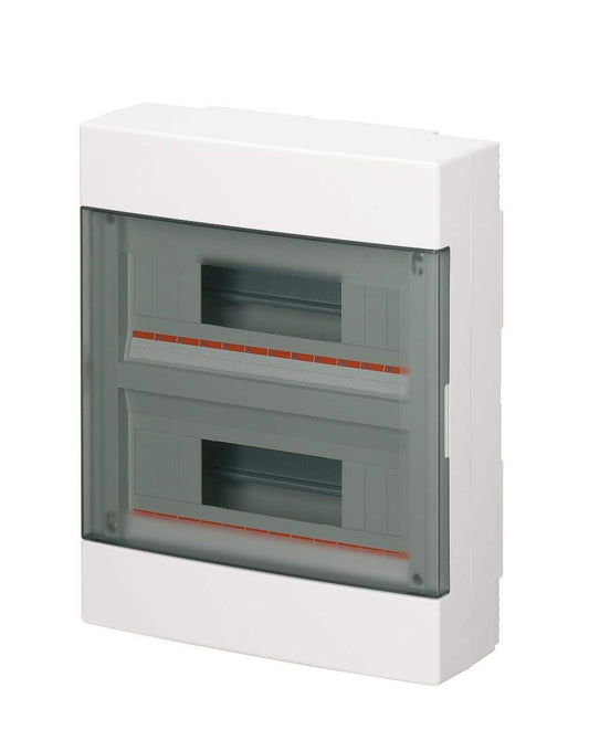 Debrico, magasin de matériaux de construction sur Bruxelles,COFFRET ELECTRIQUE CANALI 18 MOD APPARENT lP40, 