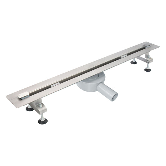 ALONI CANIVEAU DE DOUCHE ACIER INOXYDABLE 80 CM DESIGN, CREAVIT, Debrico, magasin de matériaux de construction sur Bruxelles et Laeken