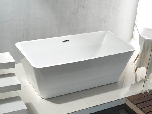 Debrico, magasin de matériaux de construction sur Bruxelles et Laeken,  BAIGNOIRE À POSER DESIGN QUADRO ACRYLIQUE, Créavit, sanitaire