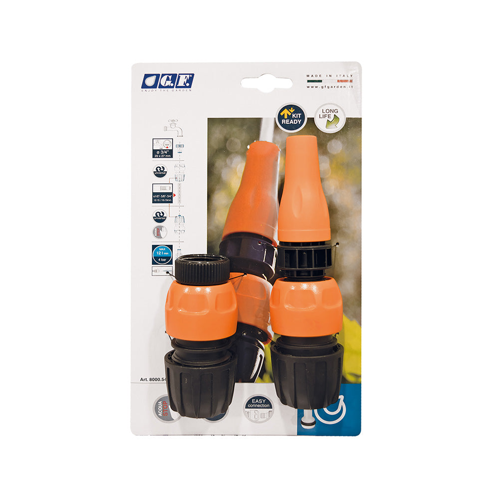 LANCE WITH 3/4" FITTINGS - 4 PCS KIT - SOFT GRIP