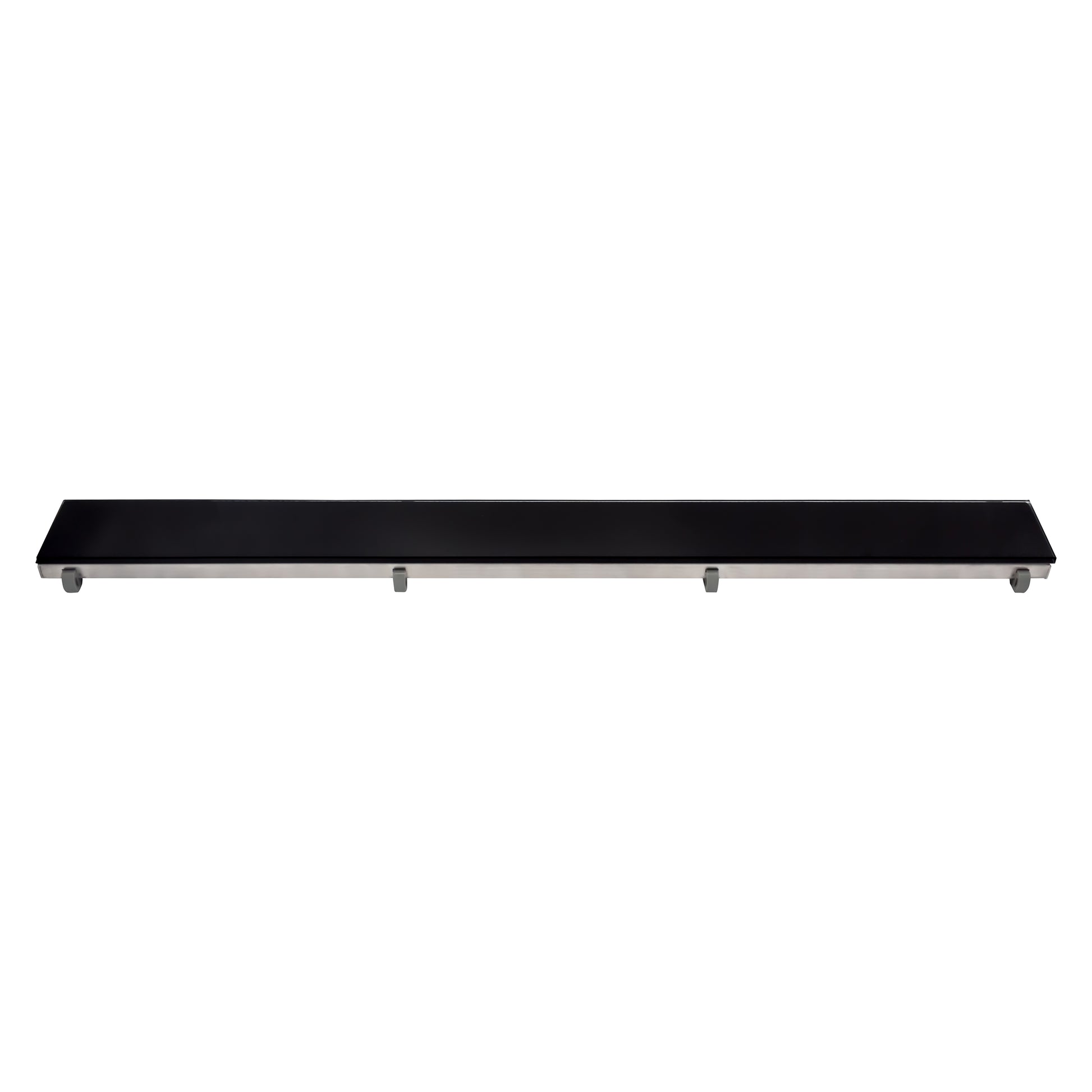 GRILLE POUR CANIVEAU DE DOUCHE EN VERRE NOIR 100 CM, Debrico, magasin de matériaux de construction sur Bruxelles