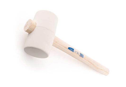 MAILLET N°1 EN CAOUTCHOUC BLANC 300 GR
