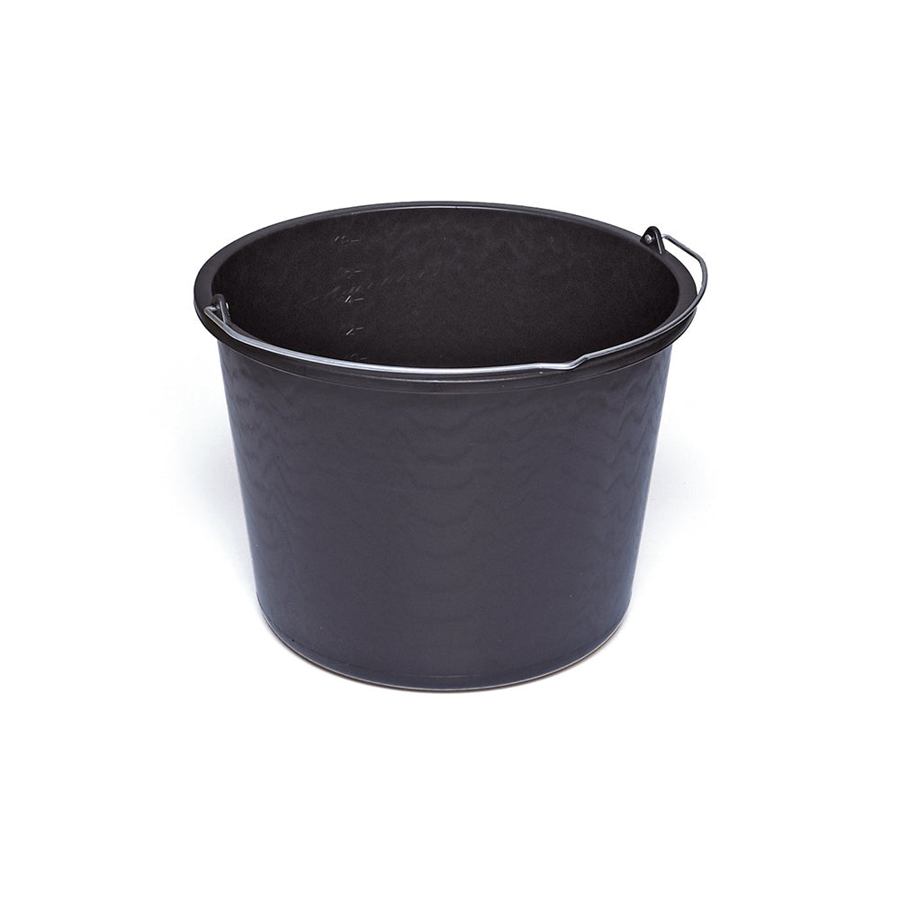 SEAU DE MACON - PE  20 L - NOIR