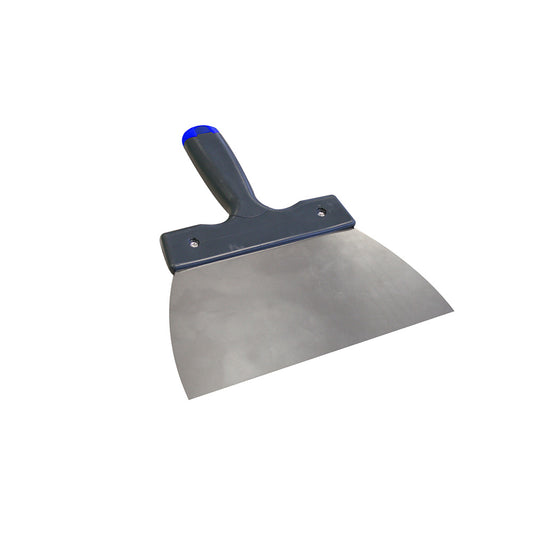Debrico, magasin de matériaux de construction sur Bruxelles, COUTEAU A ENDUIRE 160 MM, SOFT GRIP - IN, 