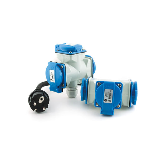 FICHE FEMELLE TRIPLE - CABLE 0,3 M, Debrico, magasin de matériaux de construction sur Bruxelles