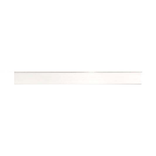 PLINTHE BLANC 11 X 68 X 2400 MM BOIS MASSIVE 1 PC