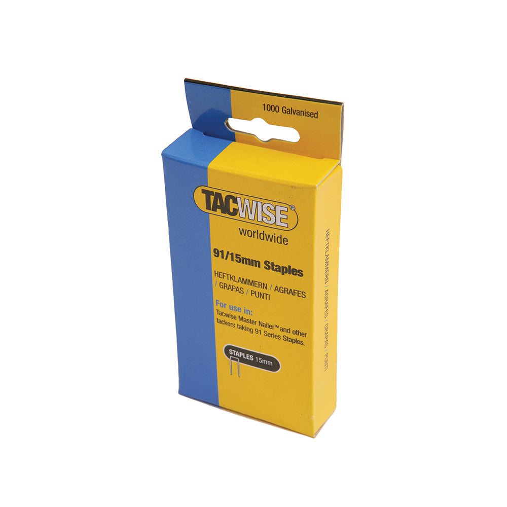 AGRAFES 140/6 MM - PAR 2000 PCS, Tacwise, Debrico, magasin de matériaux de construction sur Bruxelles et Laeken