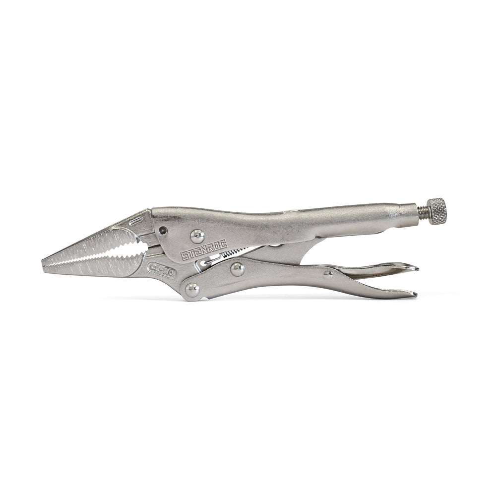Debrico, magasin de matériaux de construction sur Bruxelles, PINCE ETAU A BEC LONG + COUPE CABLE - 225 MM / 409-LNP, 