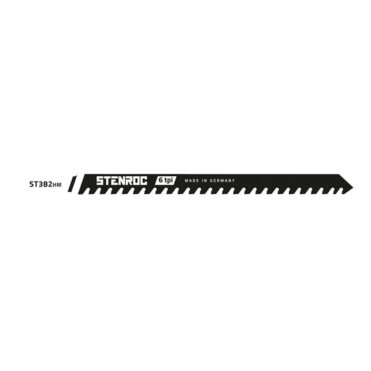 LAME SCIES SAUTEUSES DENTURE CARBURE (1PCS) - ST382HM, 132 MM x 6 TPI, Debrico, magasin de matériaux de construction sur Bruxelles