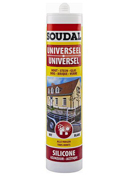 SILICONE UNIVERSEL WIT/BLANC290ML