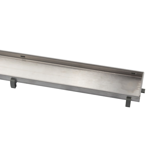 GRILLE CARRELAGE INOX POUR CANIVEAU DE DOUCHE 50 CM, Debrico, magasin de matériaux de construction sur Bruxelles