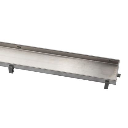 GRILLE CARRELAGE INOX POUR CANIVEAU DE DOUCHE 80 CM, Debrico, magasin de matériaux de construction sur Bruxelles