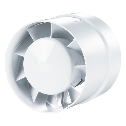 VENTS VENTILATEUR TUBULAIRE DIA: 100MM BLANC