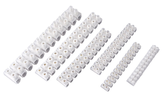 BARRETTES DE CONNEXION 4 MM 12 POL 380V (10PCS), Debrico, magasin de matériaux de construction sur Bruxelles et Laeken
