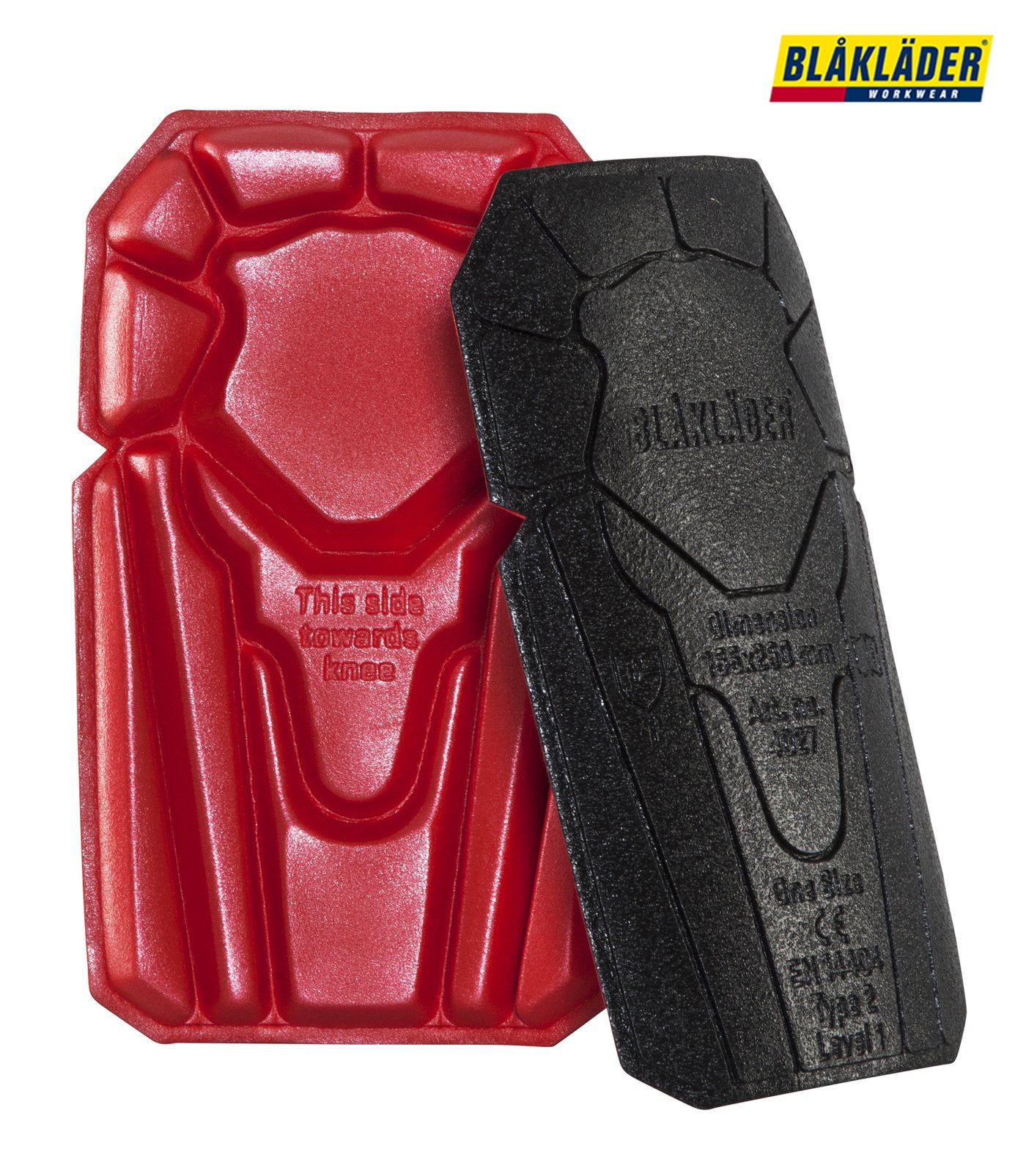 BLAKLADER / KNEE PADS / 4027 / BLACK / RED