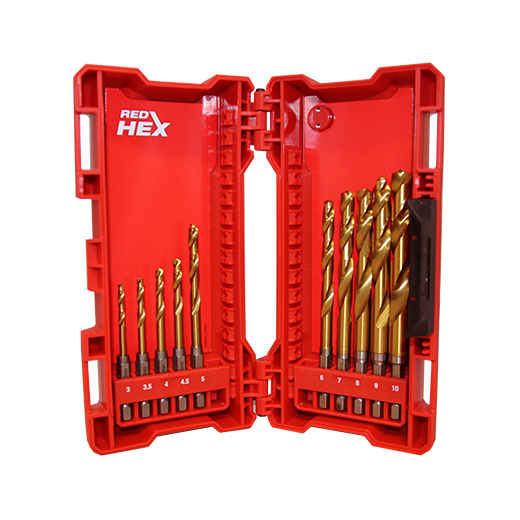FORET A METAL  SHOCKWAVE   HSS-G TI.  10